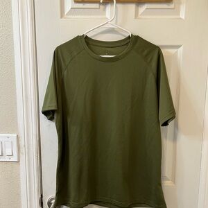 Navy Green Men's Pump-Cover Shirt